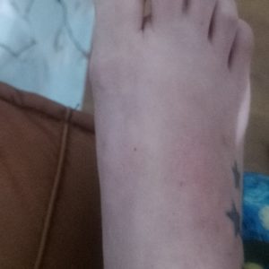 Fotos de pies de segunda mano — Lola amor